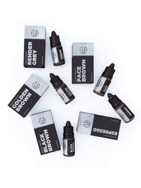 Shading Eyebrows Collection Pigments (New)